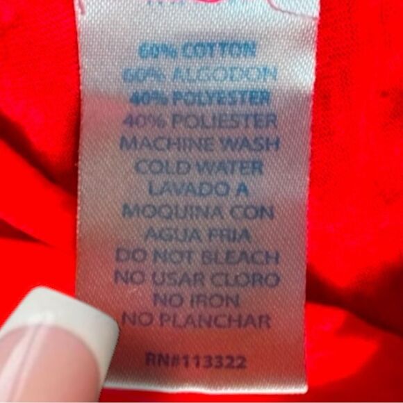 Siesta Key Beach Souvenir T-Shirt - Ocean Blue - Size Medium - Bright Pink - Picture 10 of 16